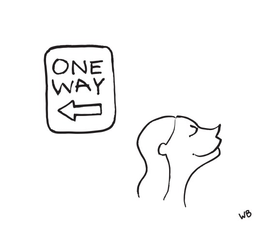 one-way